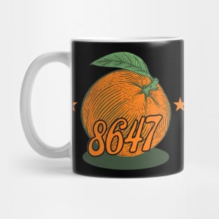 8647 Orange Fruit - Political Satire Design Mug